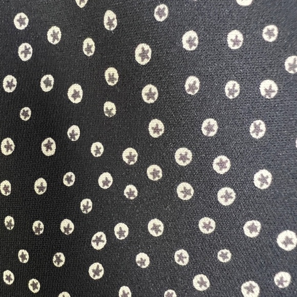 Vince Women's Size 6 Silk Black Celestial Polka Dot Wrap Tie Front Midi Skirt - Picture 14 of 16